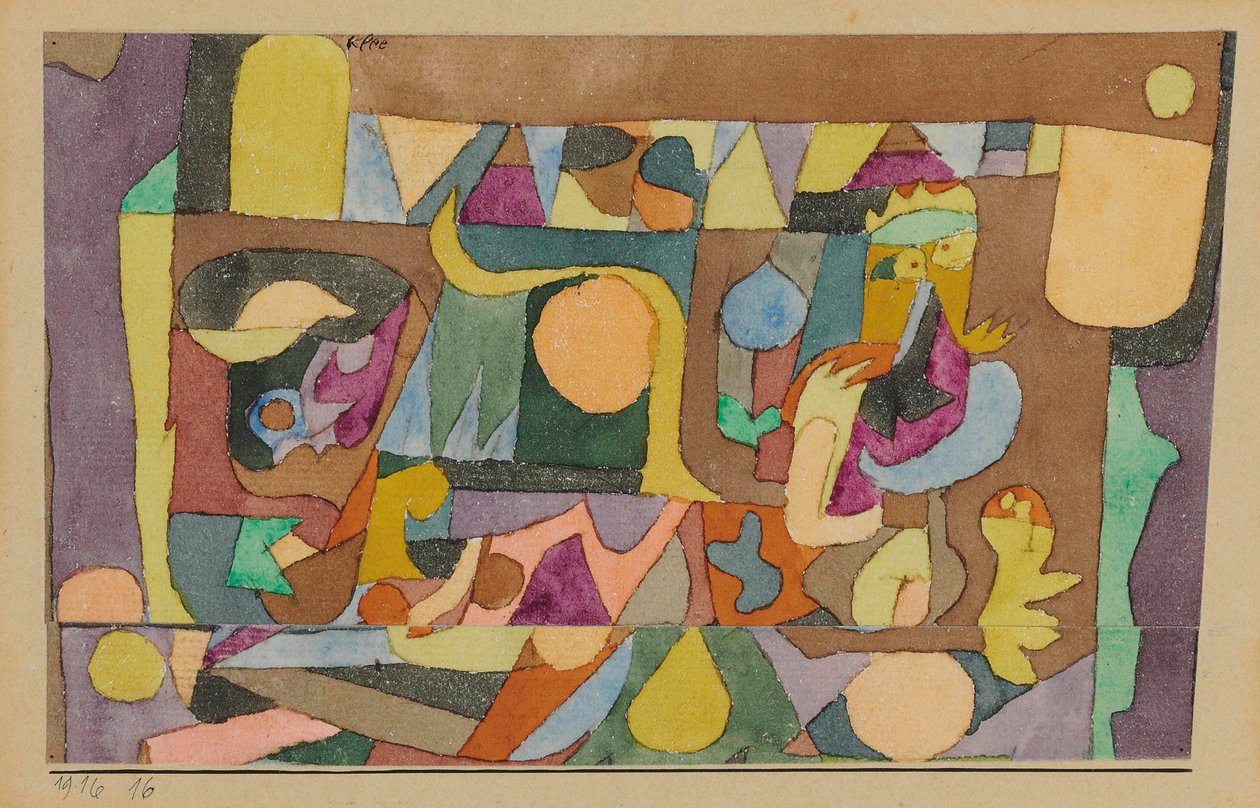 Varsalah, 1916. de Paul Klee