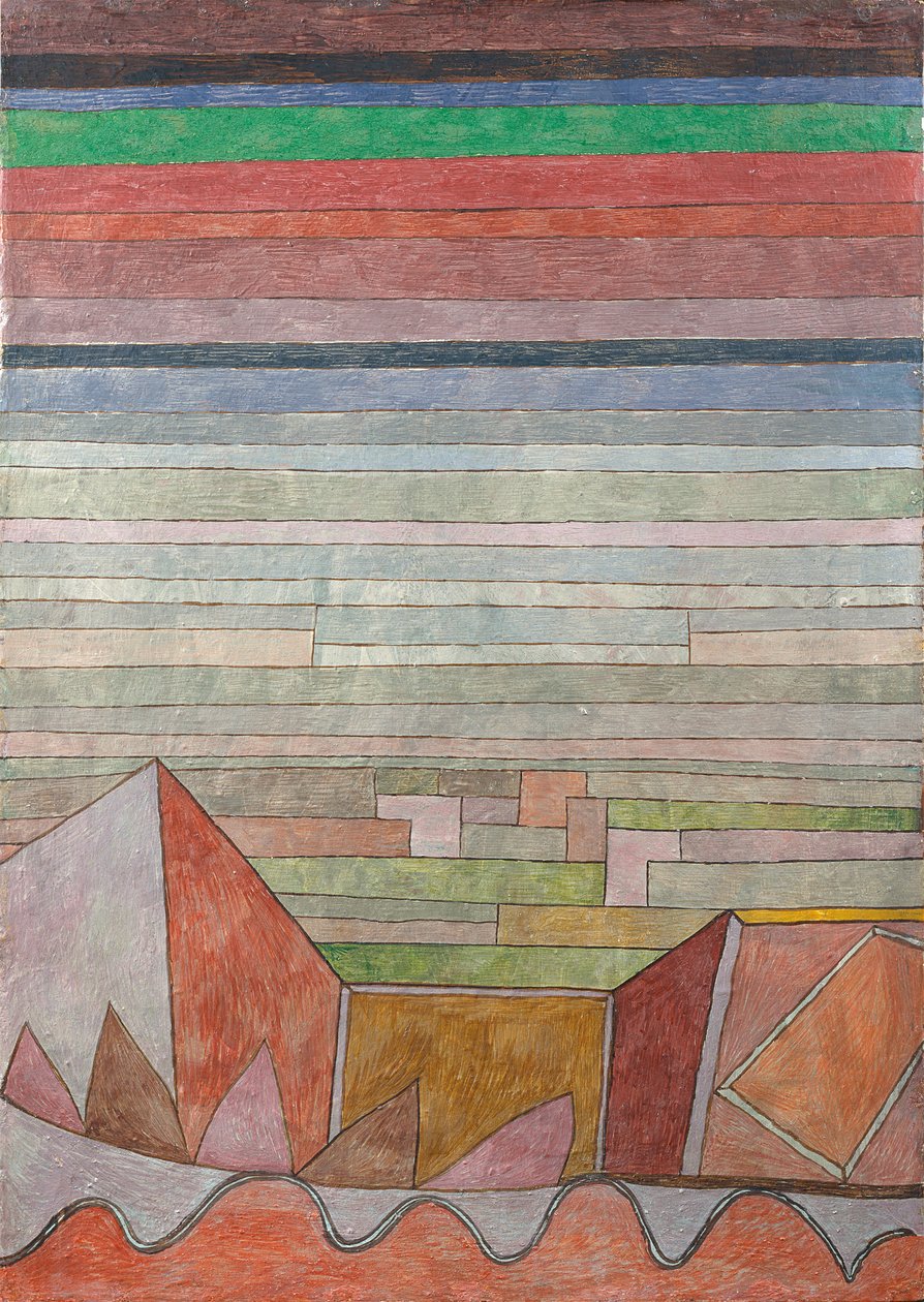 Vista para o país fértil de Paul Klee