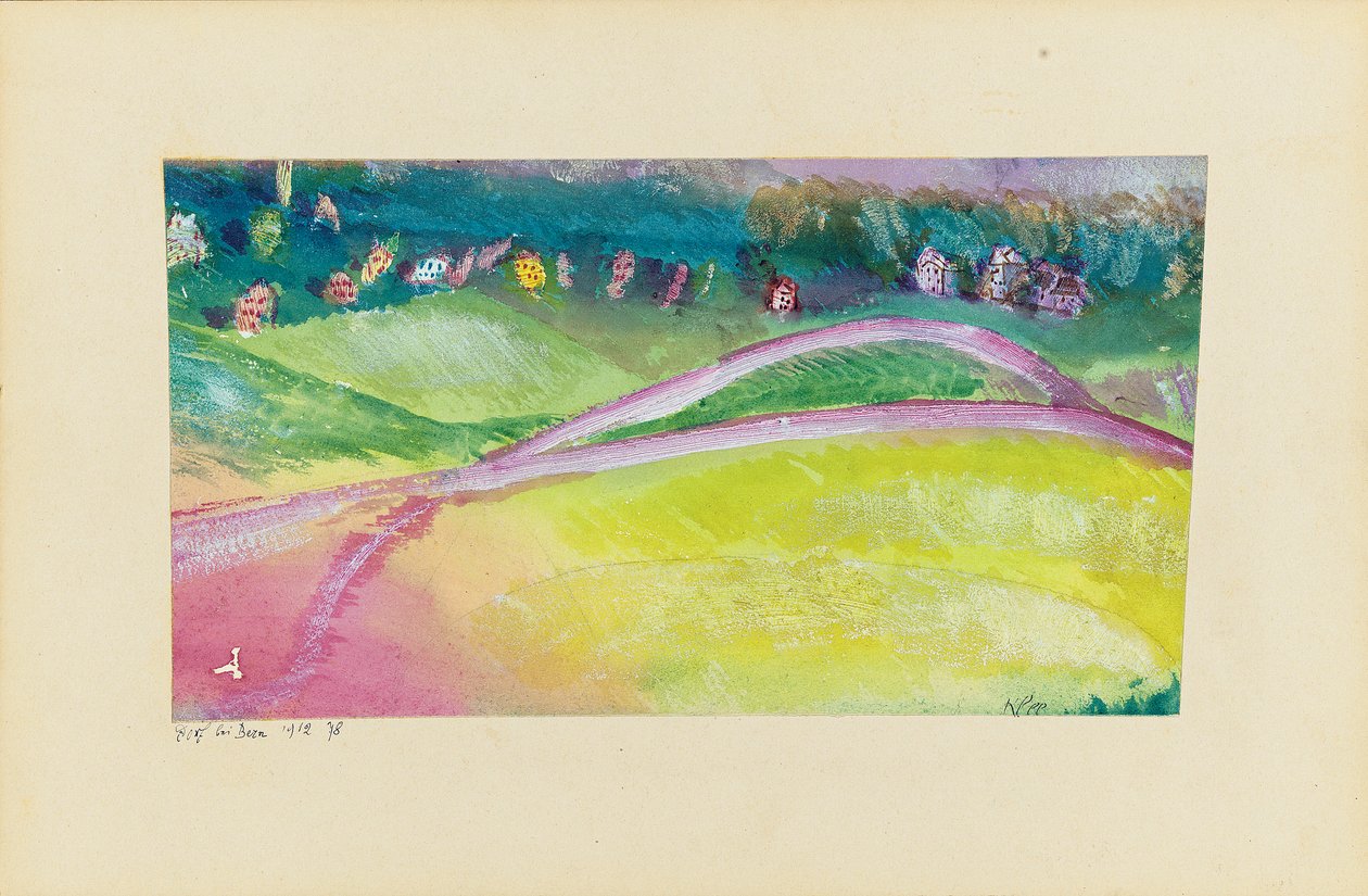 Aldeia perto de Berna de Paul Klee