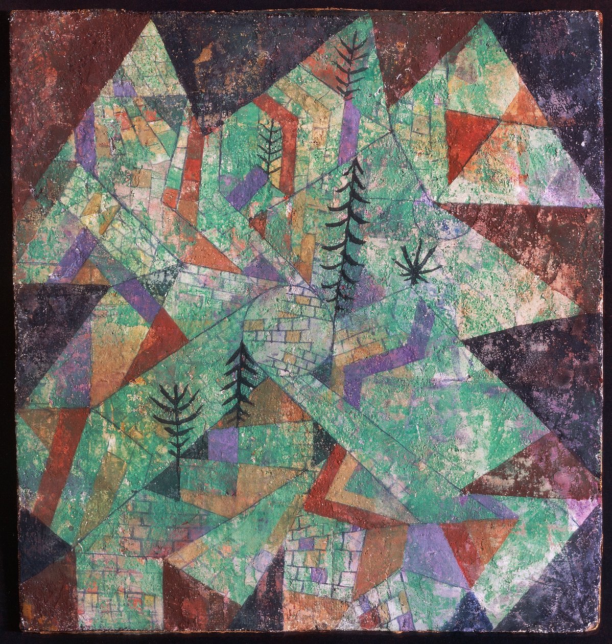 Construção florestal de Paul Klee