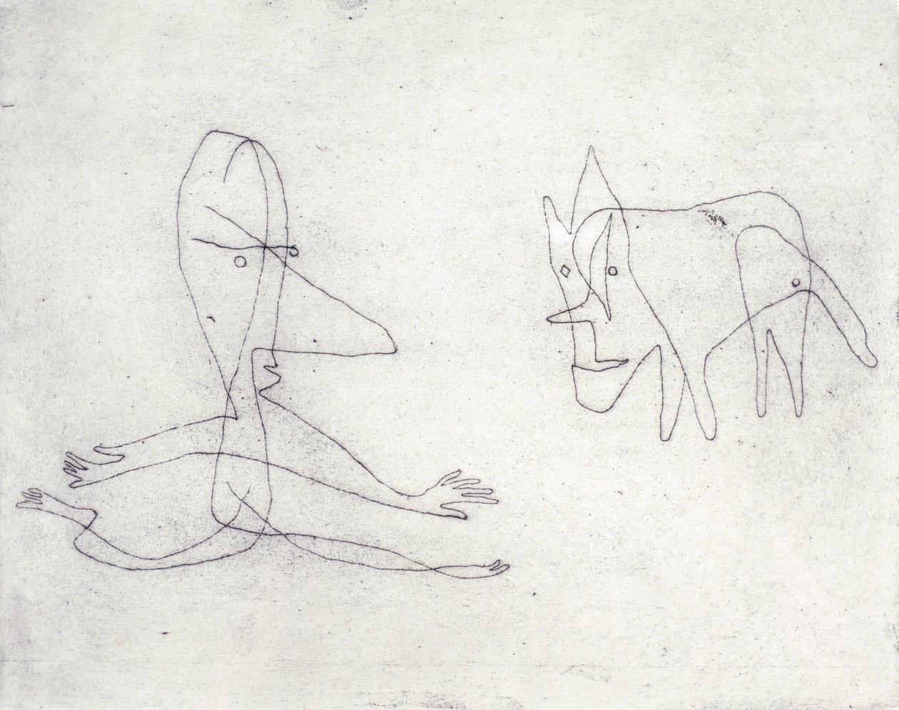 Porque é que ele foge? de Paul Klee