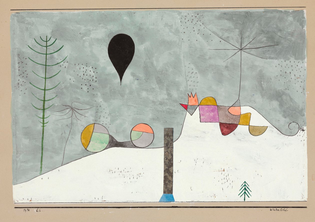Fotografia de Inverno de Paul Klee