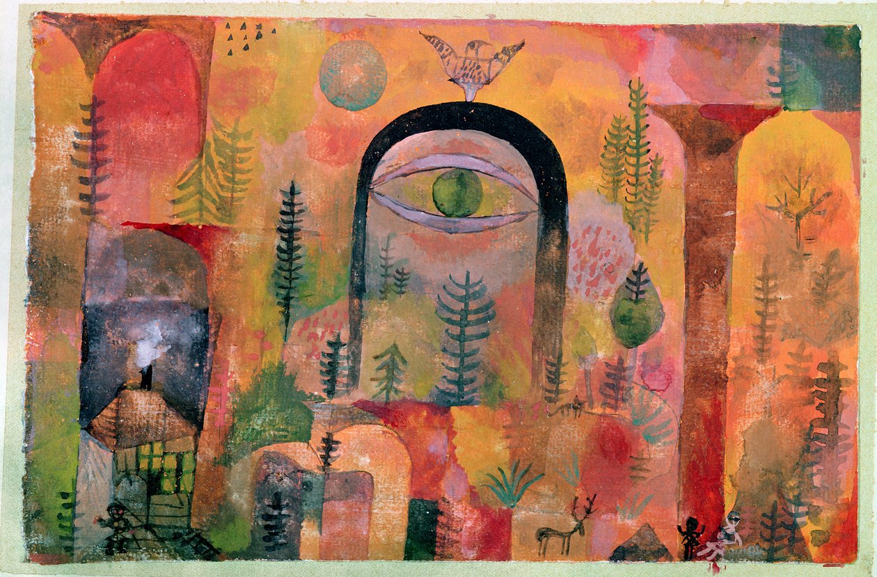 Com a Águia de Paul Klee