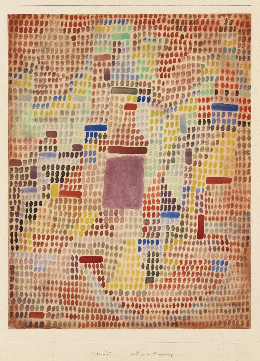 Com a entrada de Paul Klee
