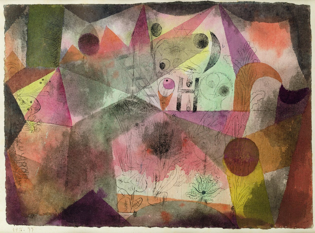 Com o H de Paul Klee