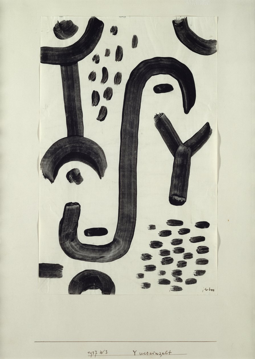 Y isolado de Paul Klee