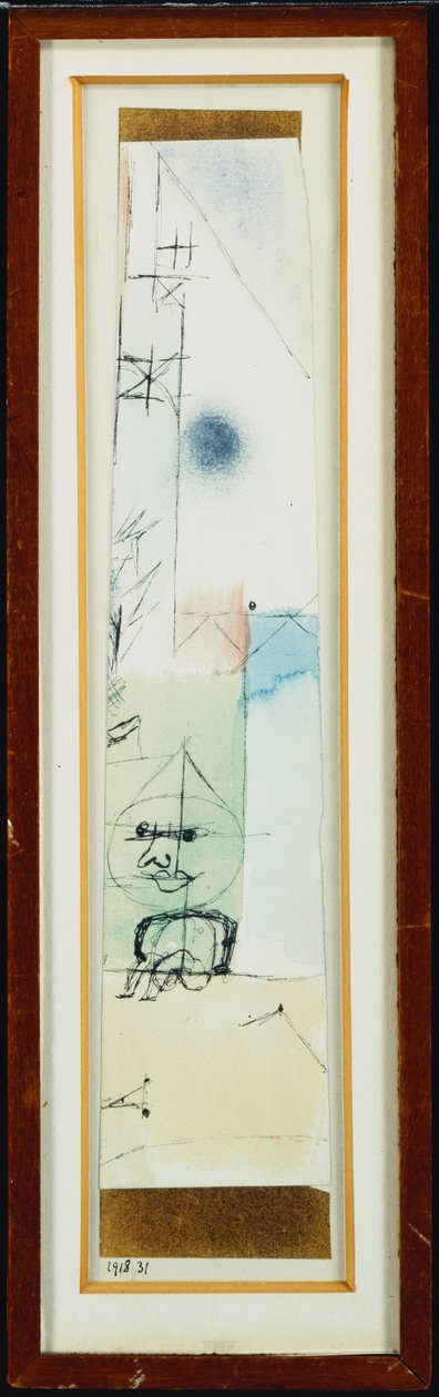 Jovem Pierrot de Paul Klee