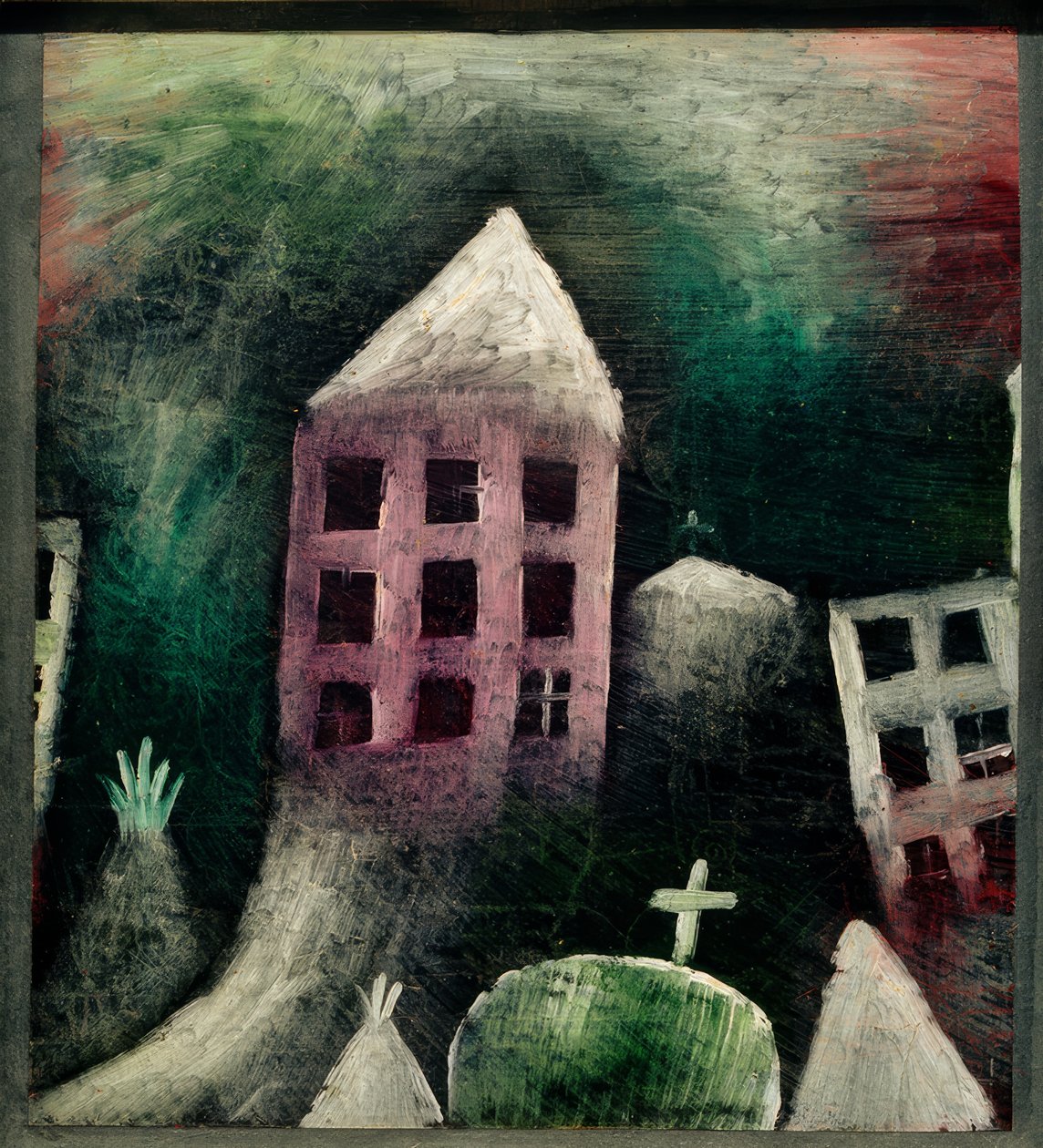 Lugar destruído de Paul Klee