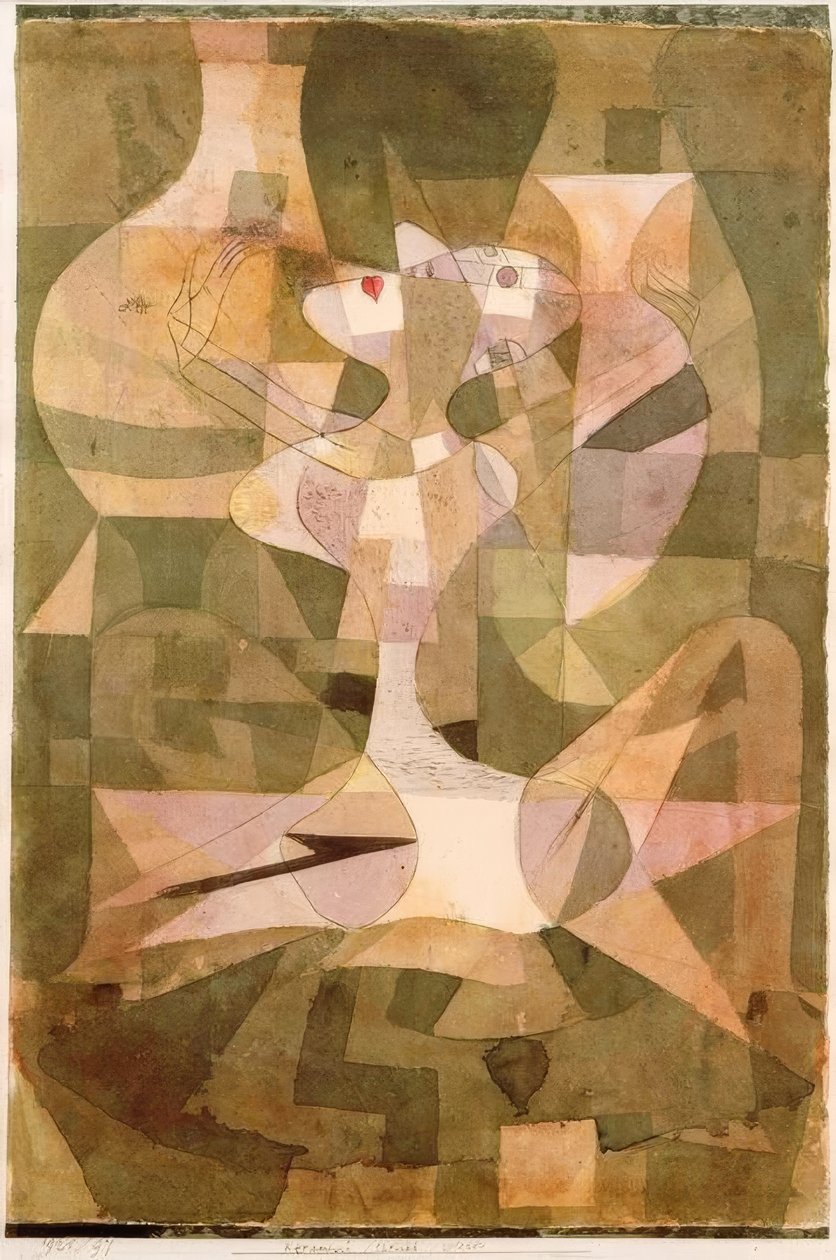 em cerâmica - erótico - religioso de Paul Klee