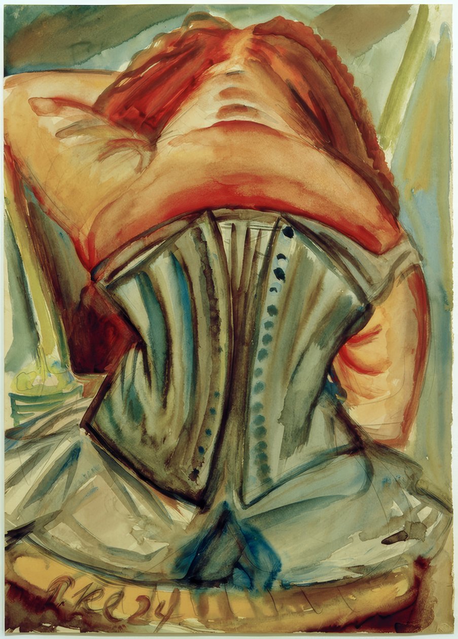 Mulher de trás de Paul Kleinschmidt