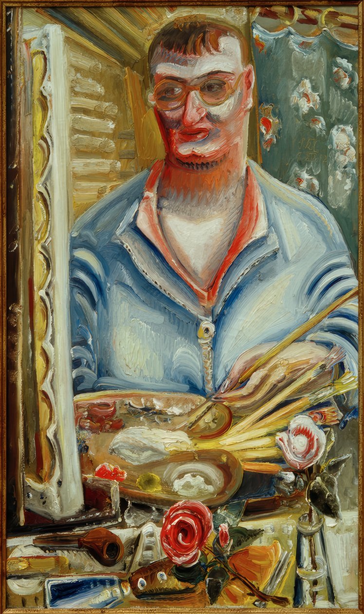Auto-retrato de Paul Kleinschmidt