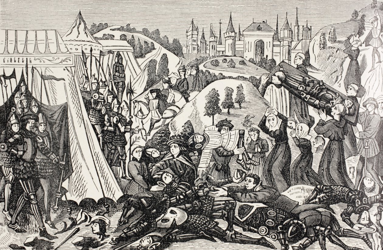 Depois da Batalha de Hastings, 14 de outubro de Paul Lacroix