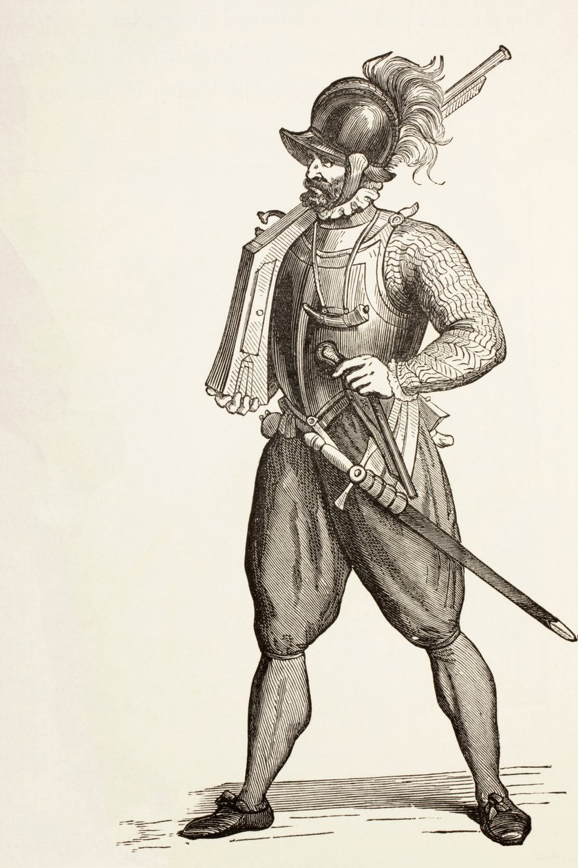 Arqueiros do século XVI. de Paul Lacroix