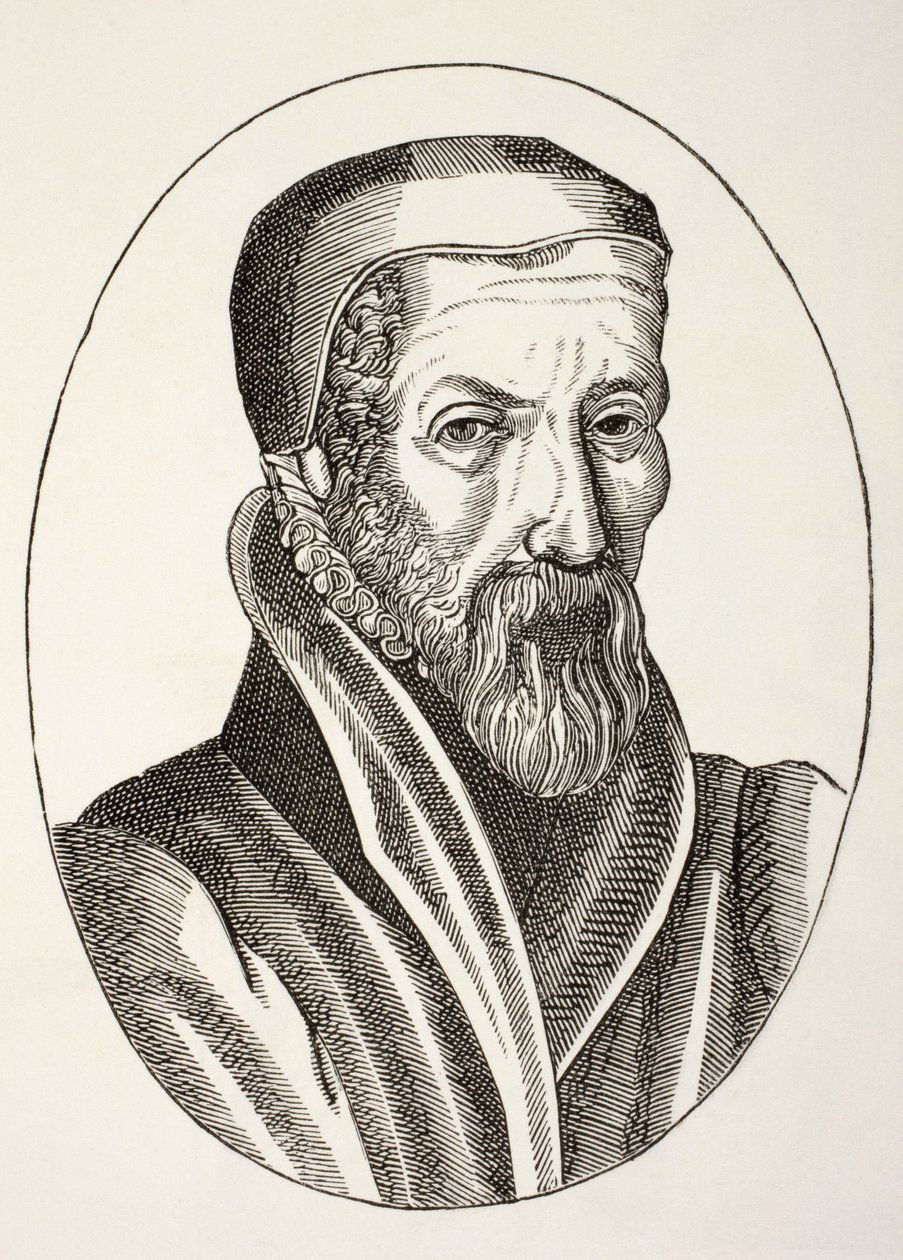 John Knox C. 1510 a 1572. Clérigo escocês, líder da Reforma Protestante e fundador da denominação presbiteriana. de Paul Lacroix