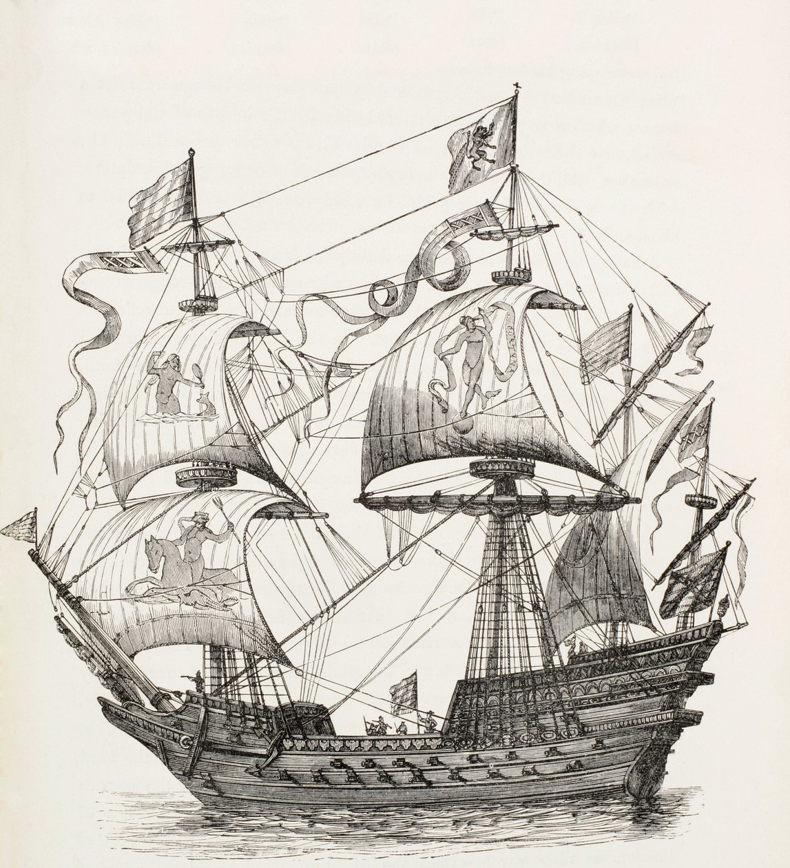 Homem de guerra do século XVI. de Paul Lacroix