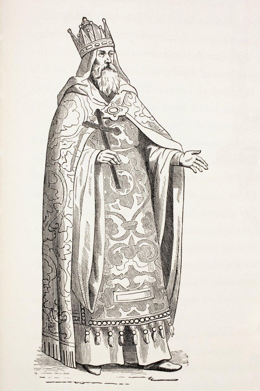 Prester John, também conhecido como Presbyter Johannes. de Paul Lacroix