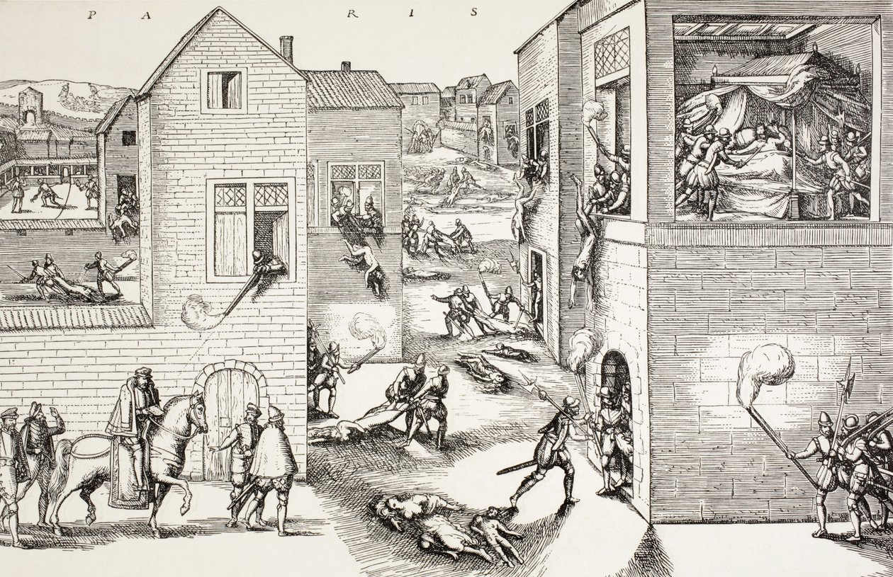 O massacre do dia de São Bartolomeu em agosto de Paul Lacroix