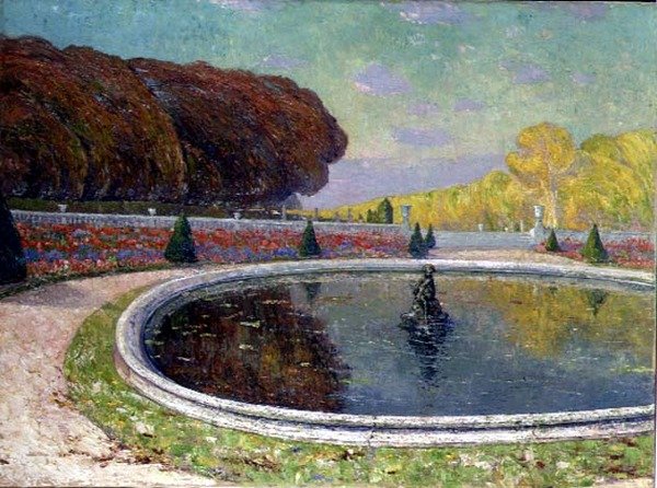 O Grand Bassin (óleo sobre tela) de Paul Leduc