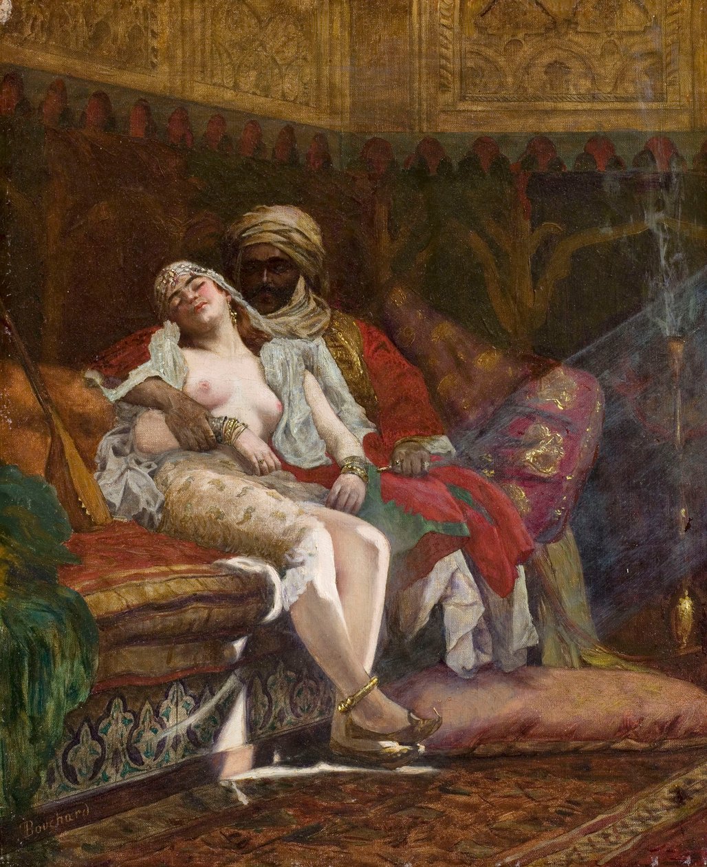 O Favorito (óleo sobre tela) de Paul Louis Bouchard