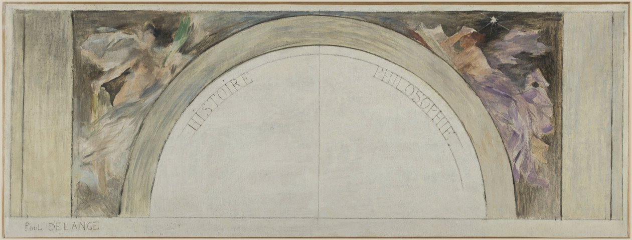 Esboço do hall de entrada do Hôtel de Ville de Paris: História e Filosofia de Paul Louis Delance