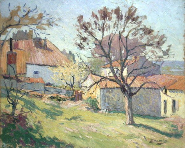 Spring Light, Saintonge (óleo sobre tela) de Paul Madeline