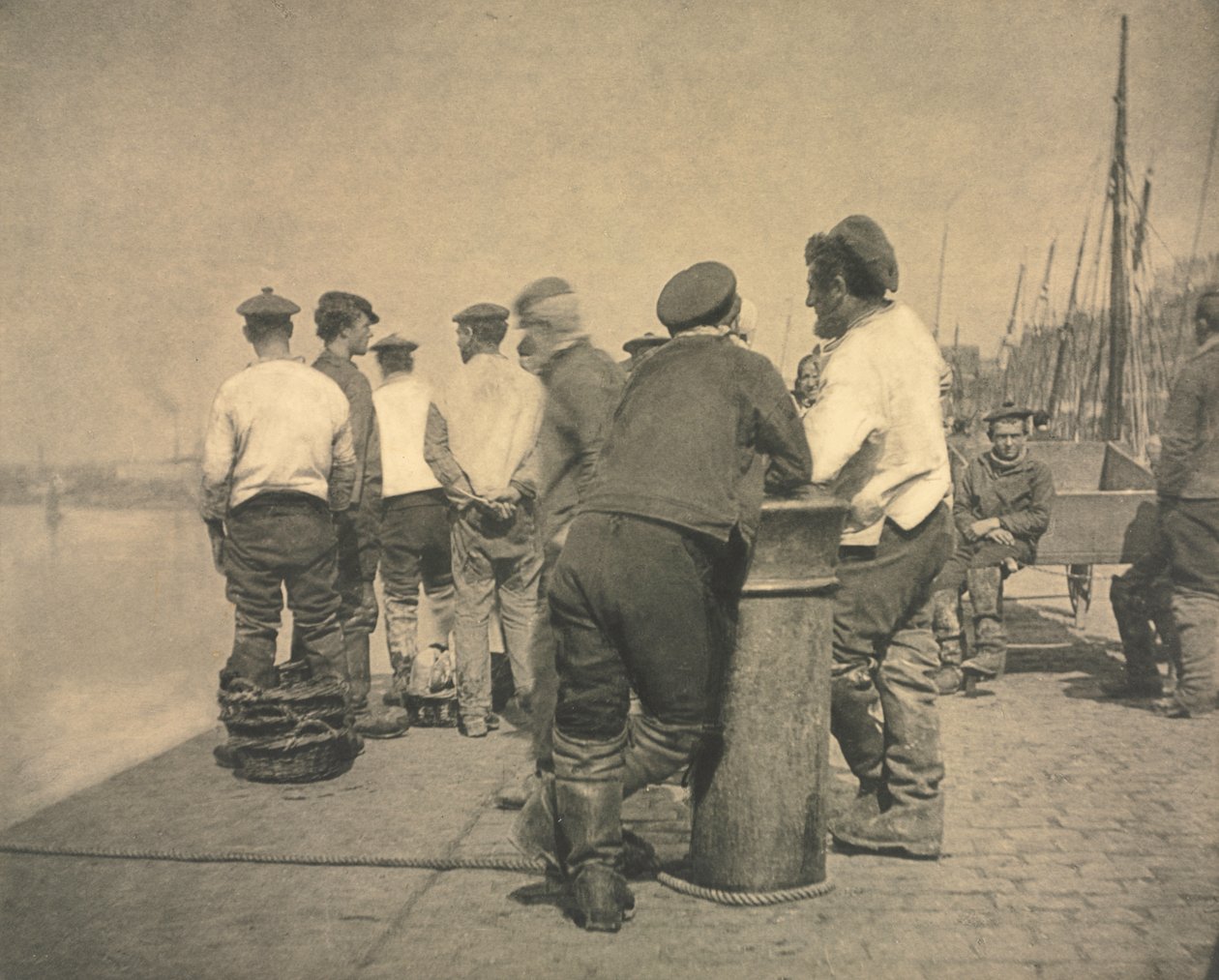 Pescador de Boulogne de Paul Martin
