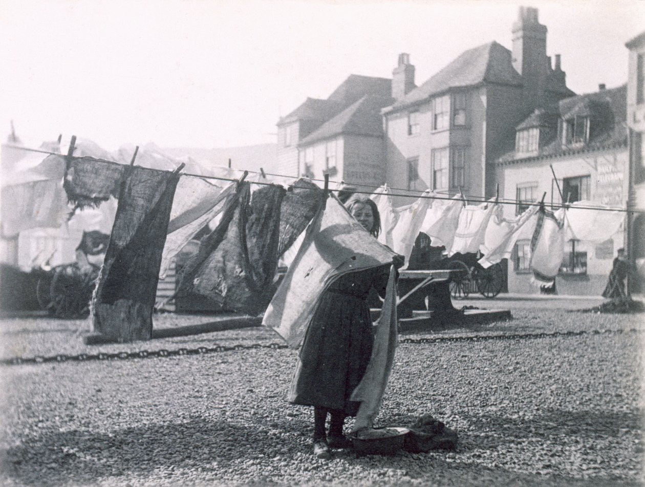 Apagando a lavagem, Hastings Old Town de Paul Martin