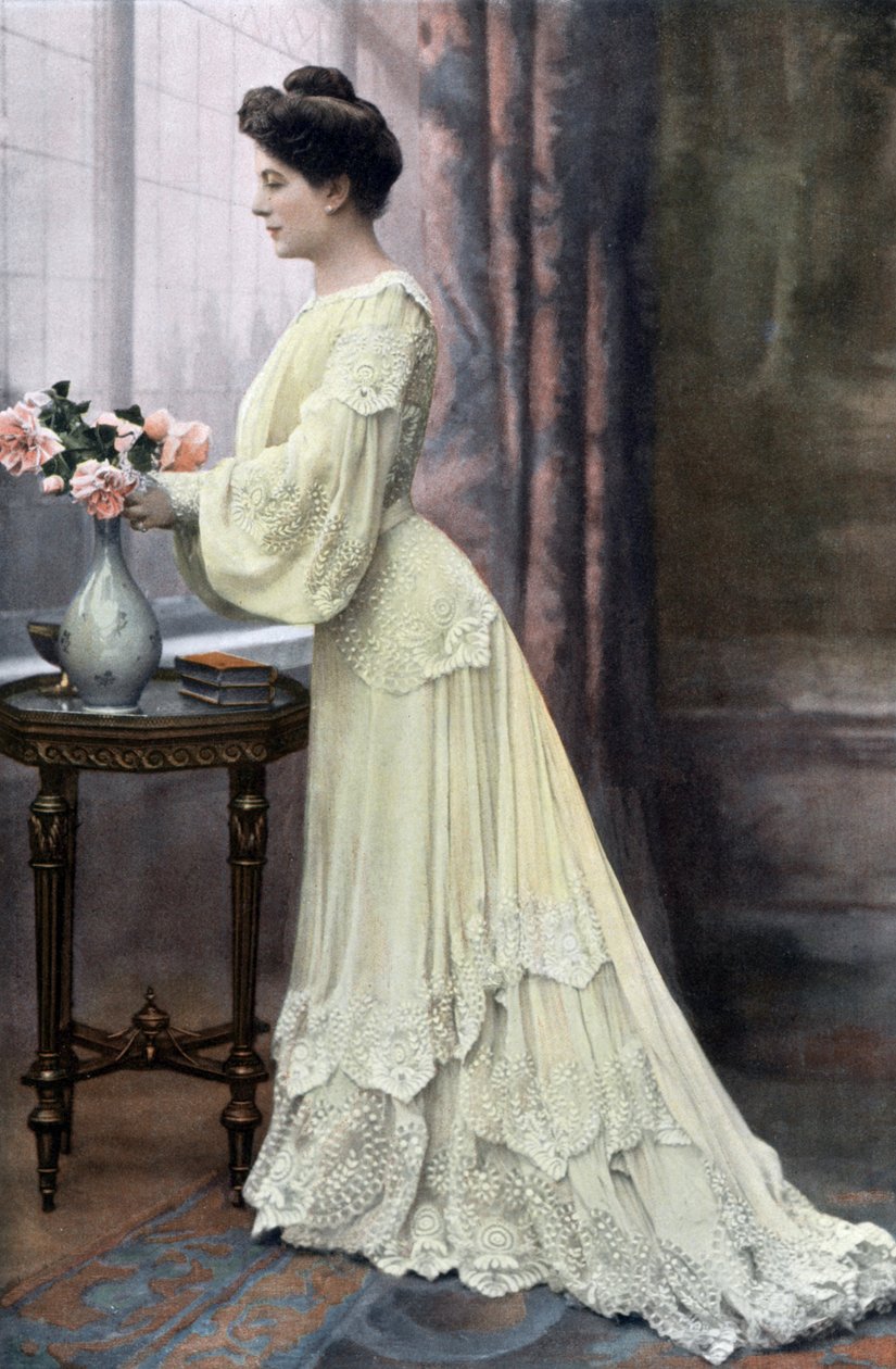A atriz francesa Rosa Bruck em 1903 (foto) de Paul Nadar