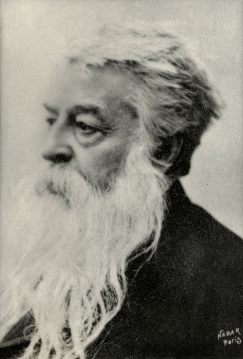 Retrato de Ernest Messonnier (foto) de Paul Nadar