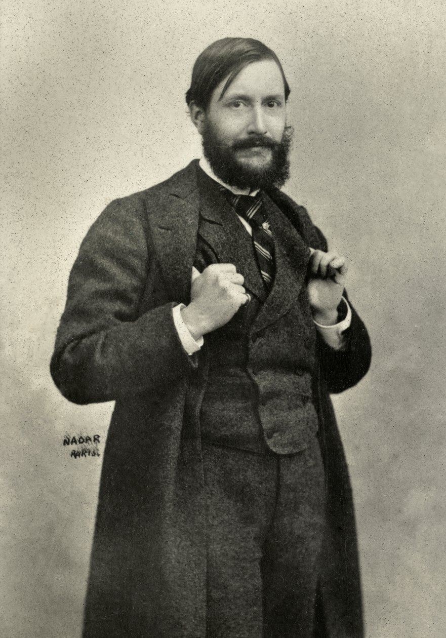 Retrato de Jean Louis Forain (foto) de Paul Nadar