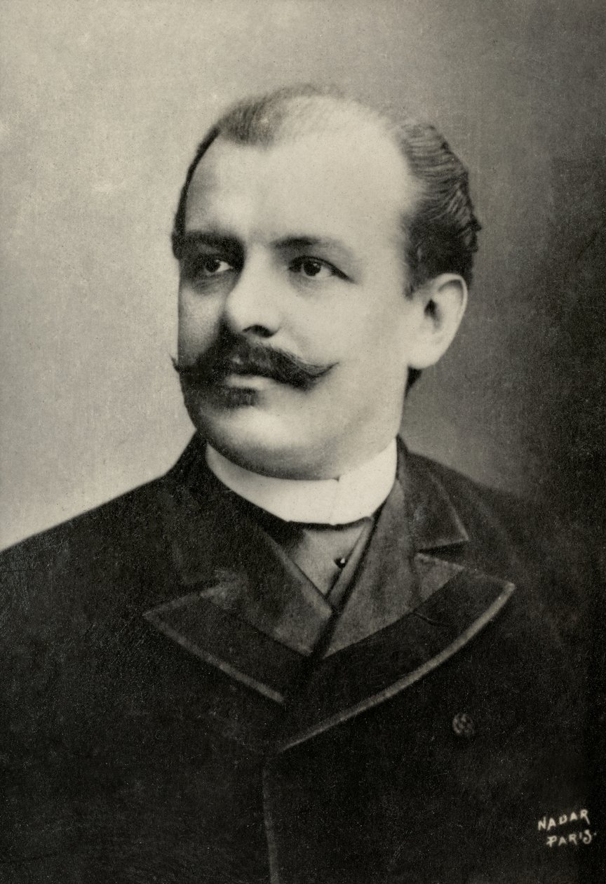 Retrato de Jean de Reszke (foto) de Paul Nadar