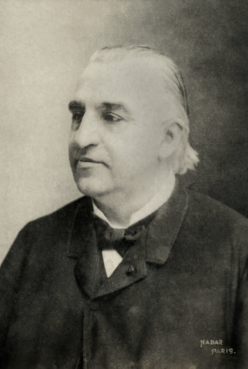 Retrato do médico francês Jean Martin Charcot (foto) de Paul Nadar