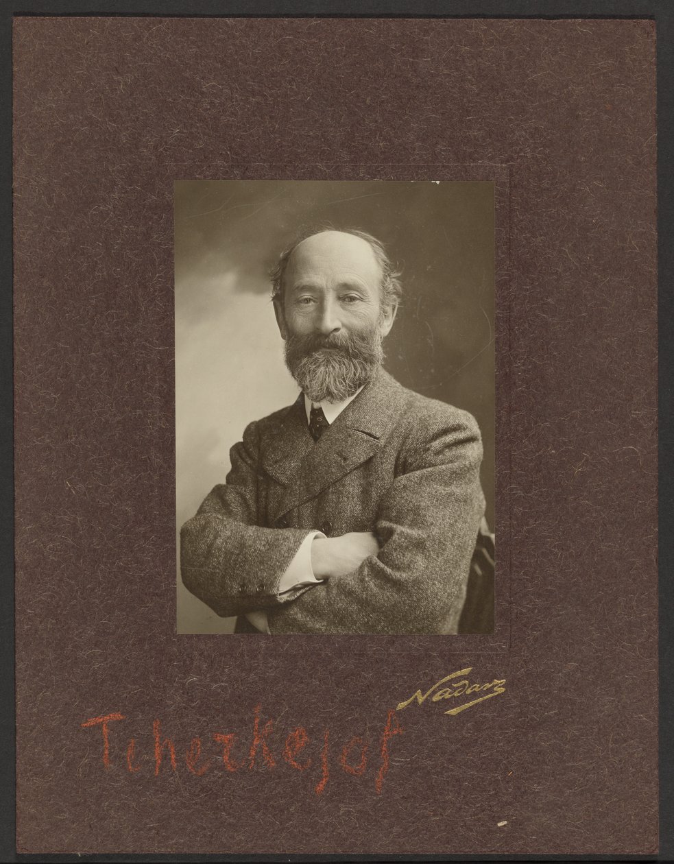 [Retrato de um homem]. de Paul Nadar