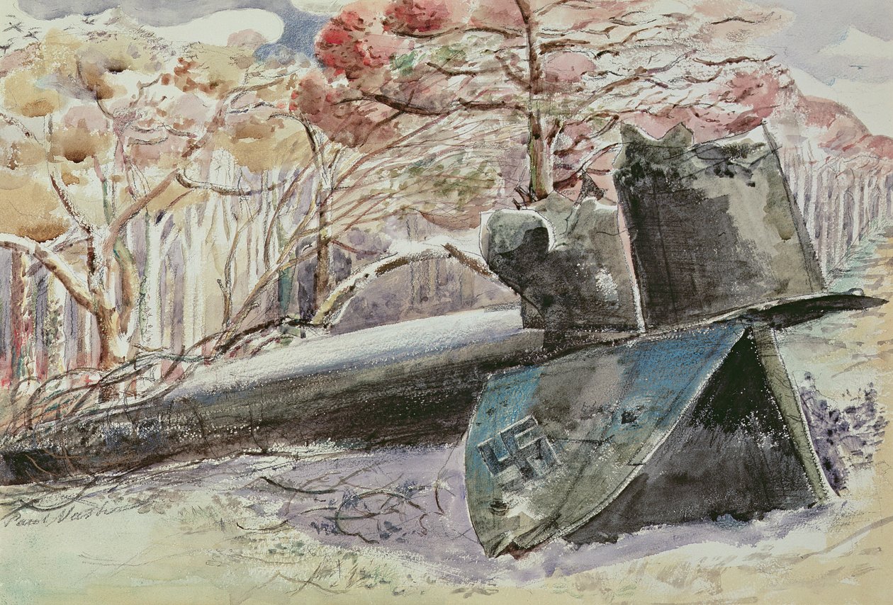 Bombardeiro na Madeira de Paul Nash