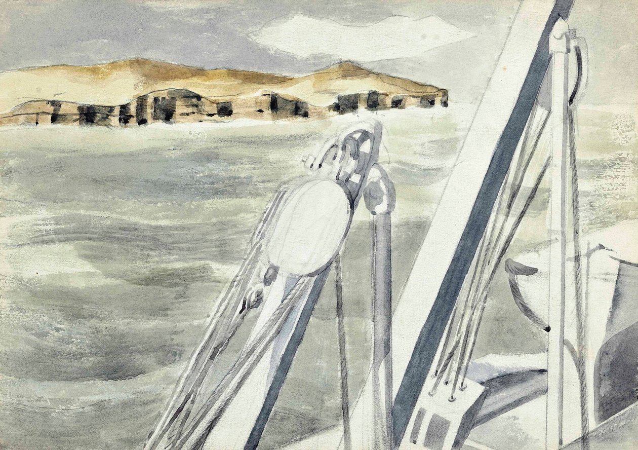 Costa perto de Gibraltar de Paul Nash