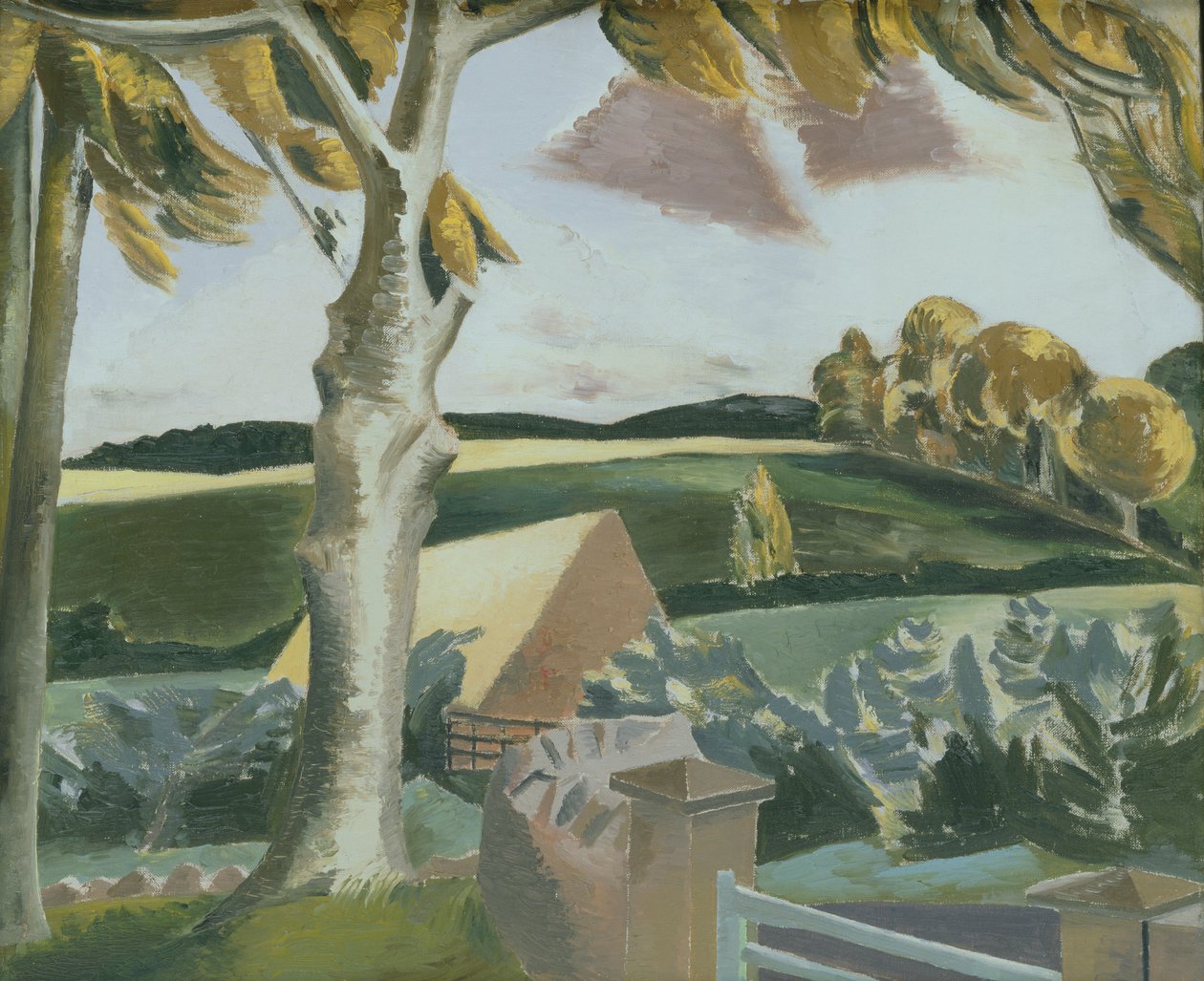 Paisagem de Cumberland de Paul Nash