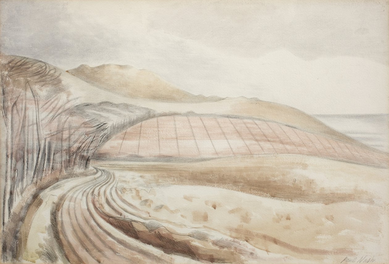 Paisagem de Dorset de Paul Nash