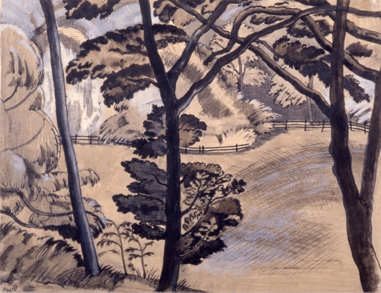 Borda do bosque de Paul Nash