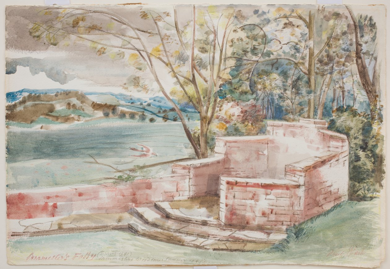 A loucura do mestre de ferro de Paul Nash