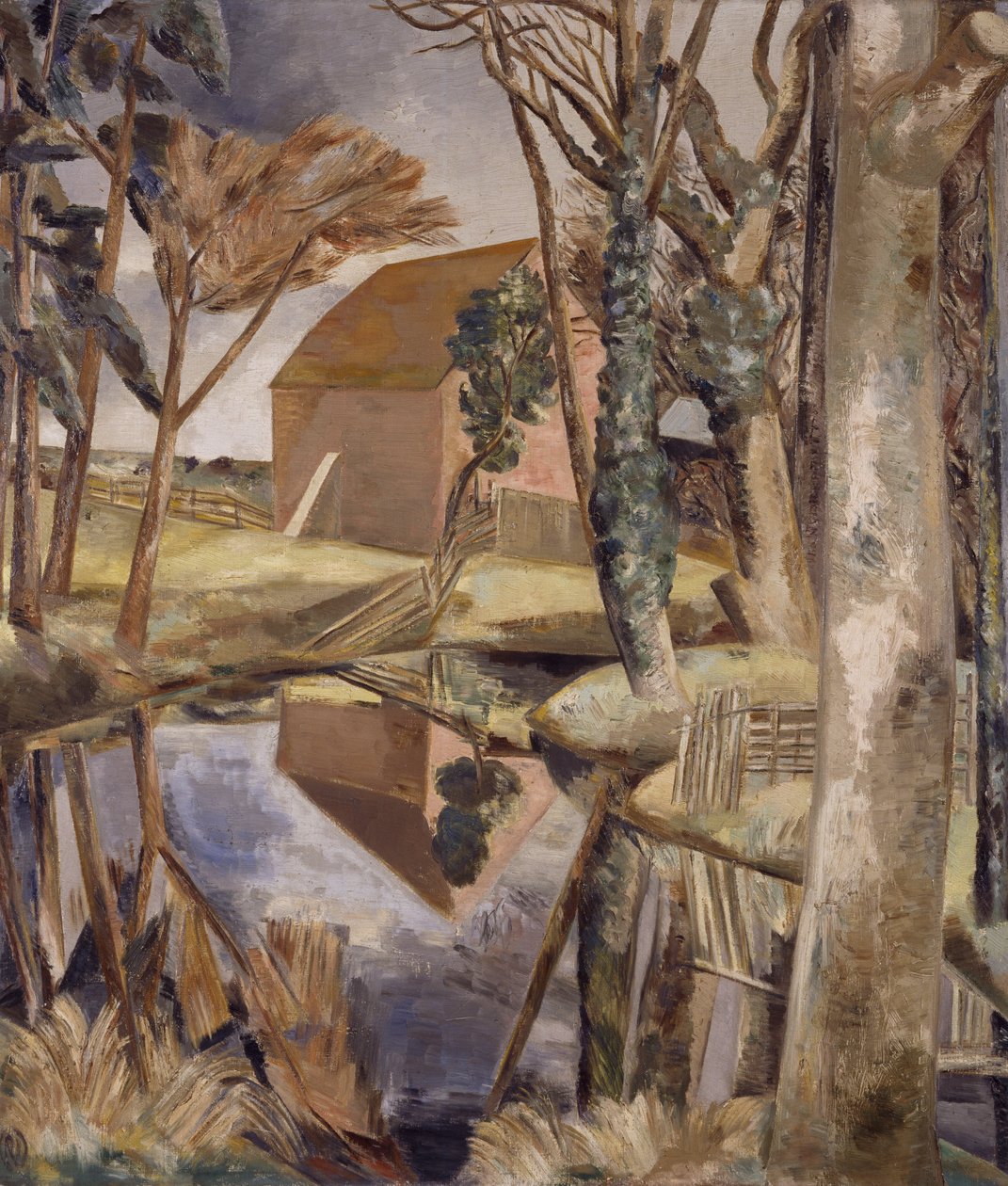 Lagoa de Oxenbridge de Paul Nash