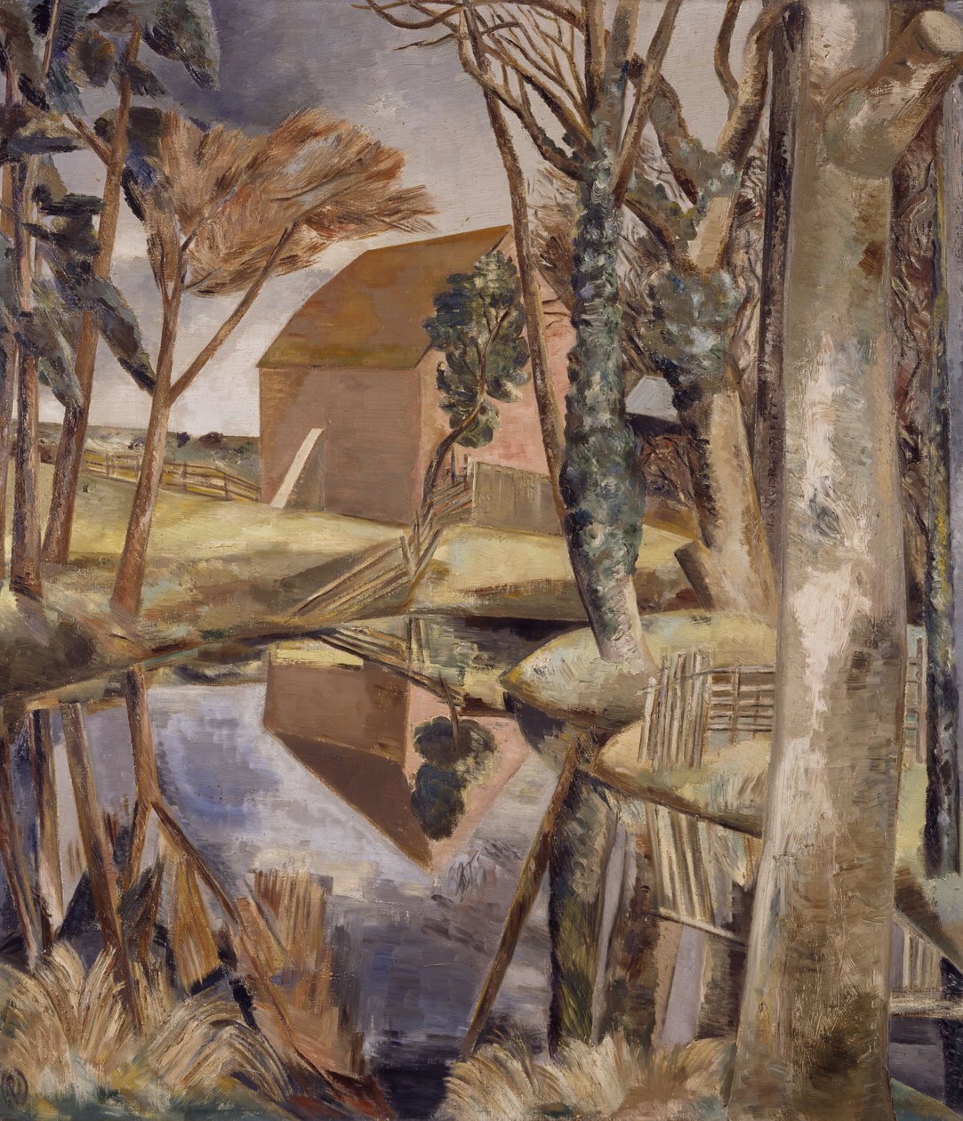 Lagoa de Oxenbridge, 1927-28. de Paul Nash