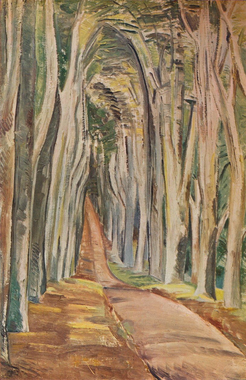 Floresta de Savernake, 1935 de Paul Nash