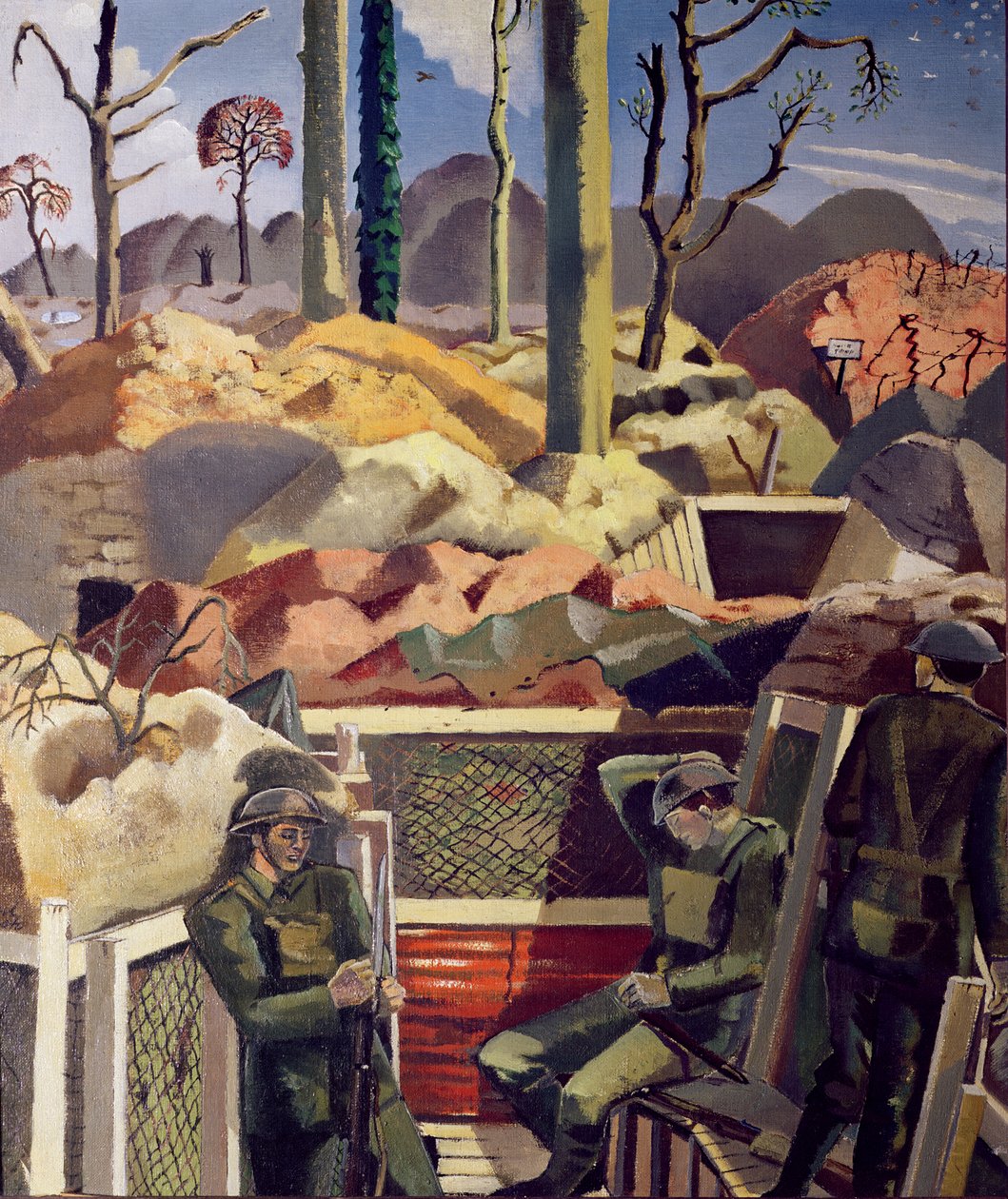 Mola nas Trincheiras, Madeira de Cume de Paul Nash