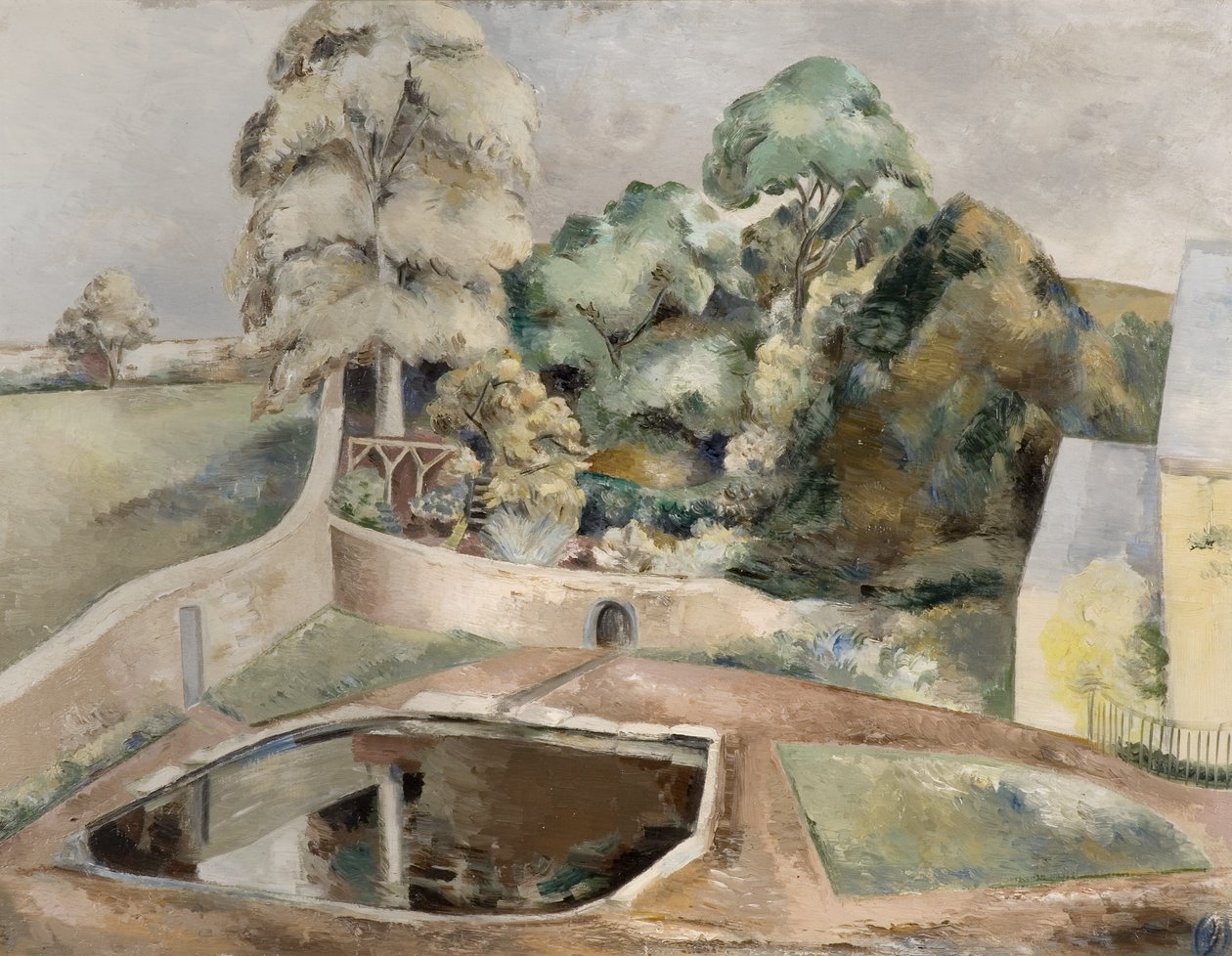 A lagoa em Souldern de Paul Nash