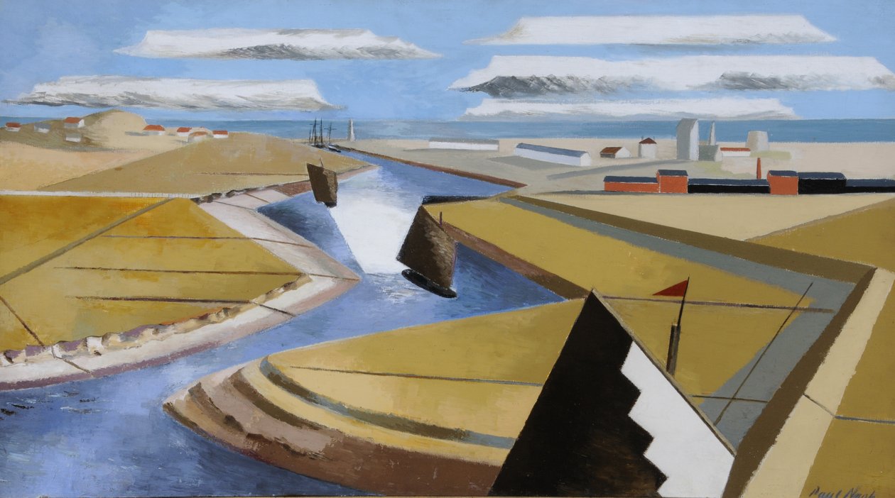 Os pântanos de Rye de Paul Nash