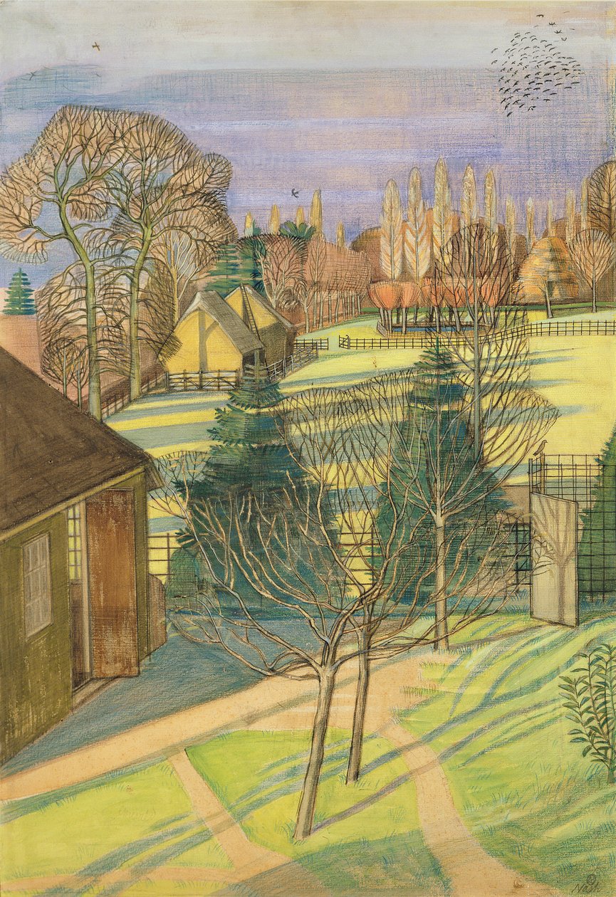 Paisagem de Inverno de Paul Nash