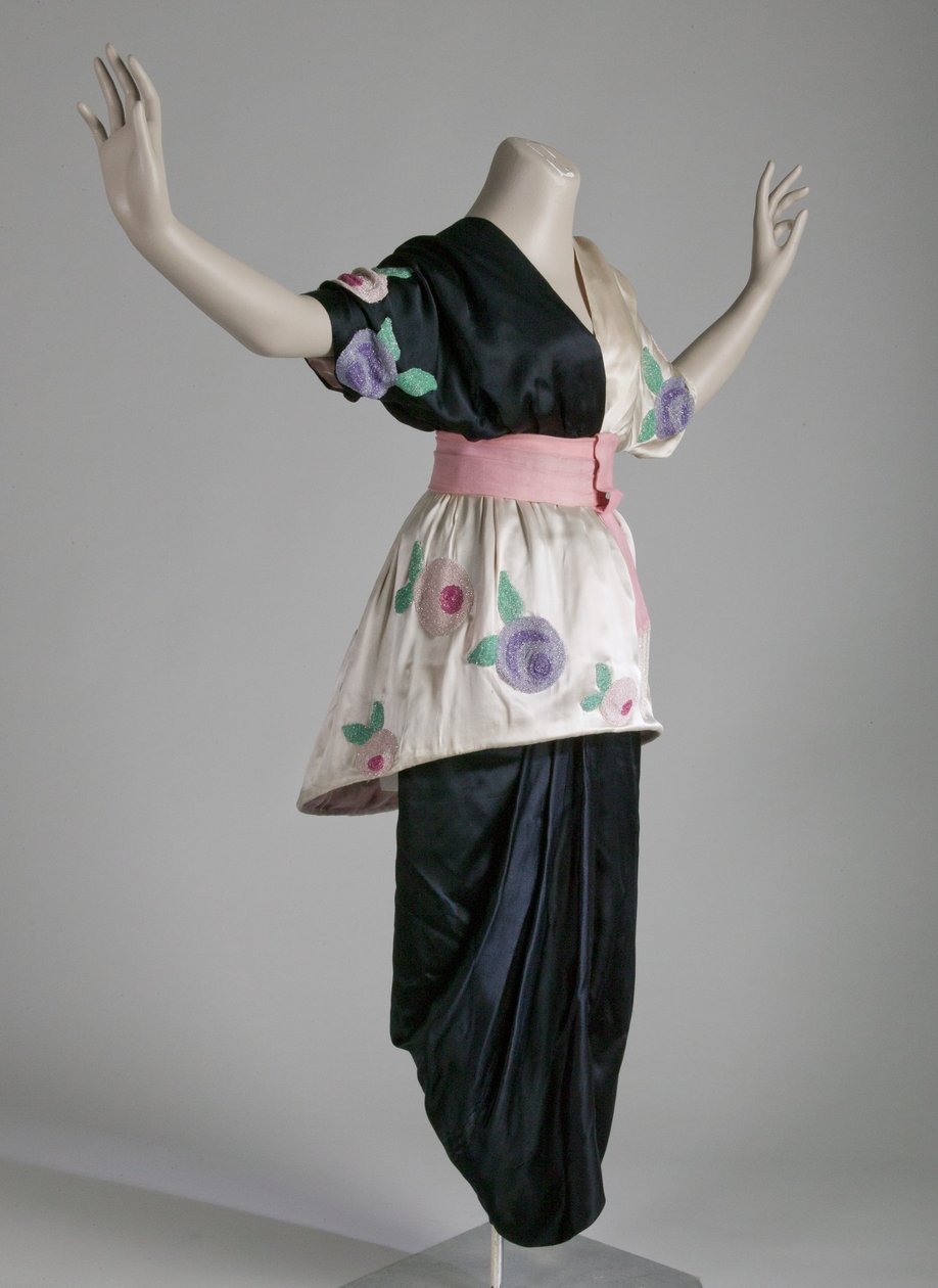 Vestido de noite sorbet de Paul Poiret