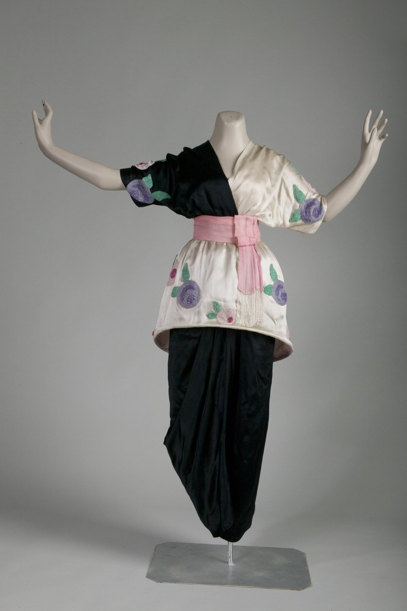 Vestido de noite sorbet de Paul Poiret