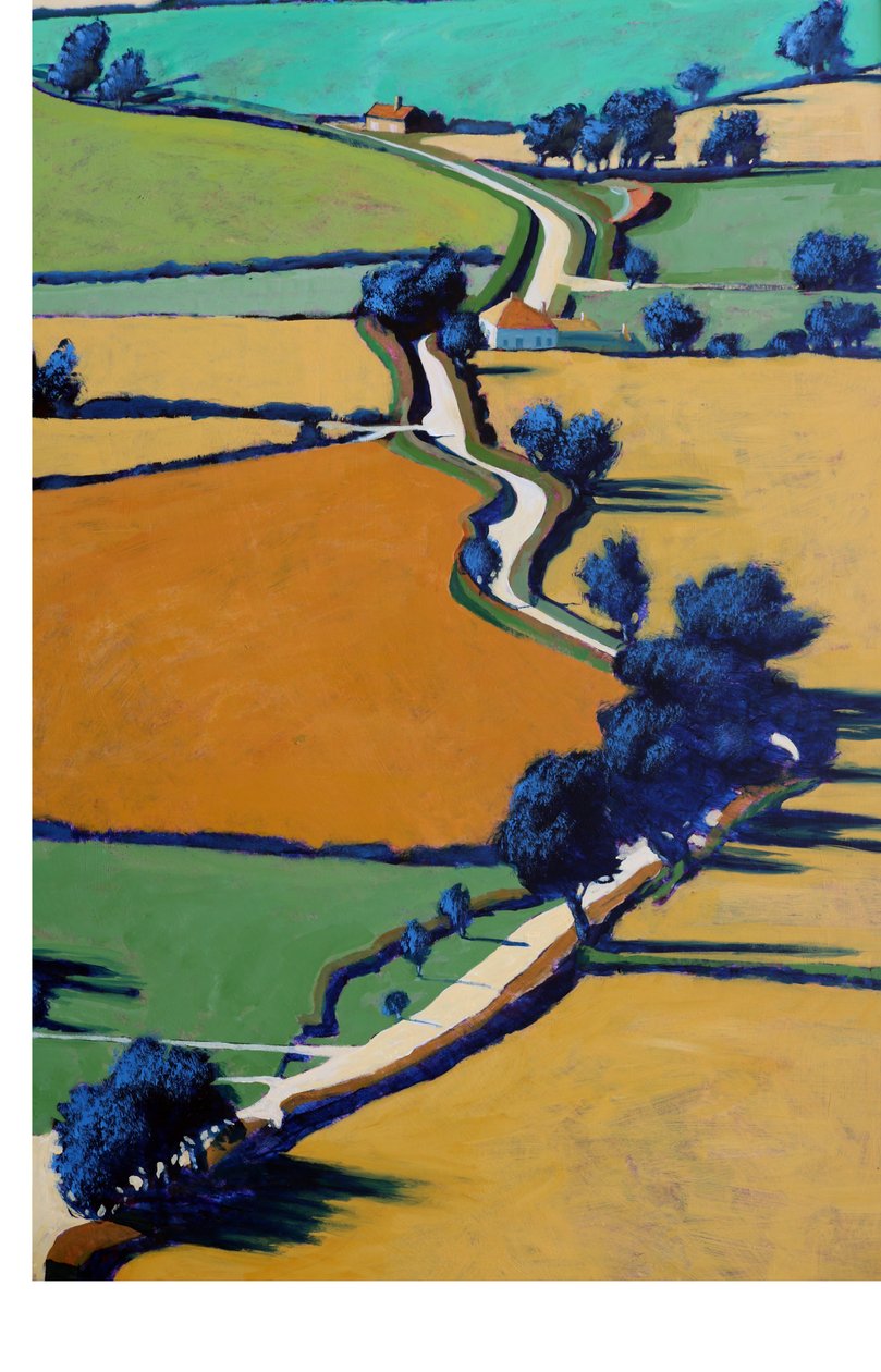 Primavera da pista do país de Paul Powis