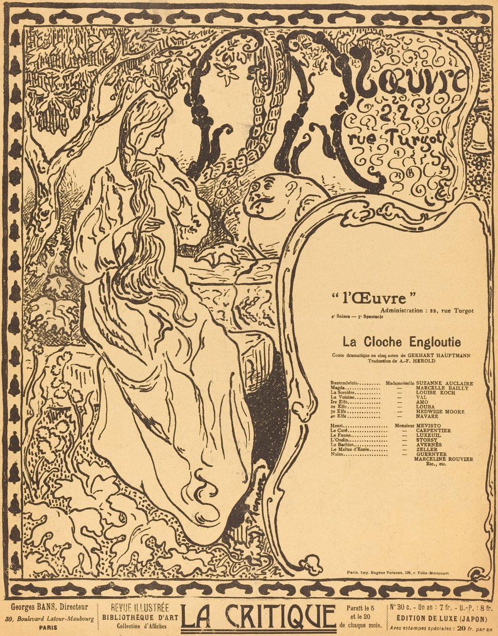 O sino afundado de Paul Elie Ranson
